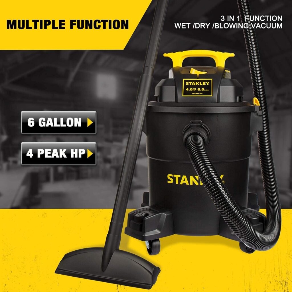 STANLEY 6 Gallon Wet Dry Vacuum