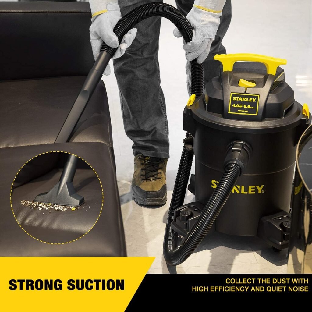 STANLEY 6 Gallon Wet Dry Vacuum