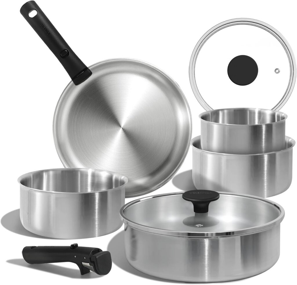Stainless Steel Kitchen Set