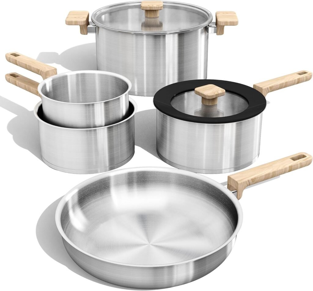 Stainless Steel Kitchen Set