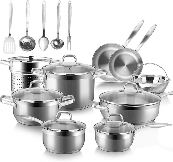 Stainless Steel Kitchen Set