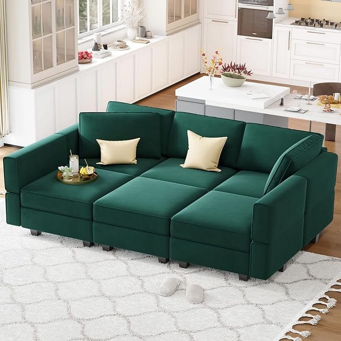 Green Sofa for living room