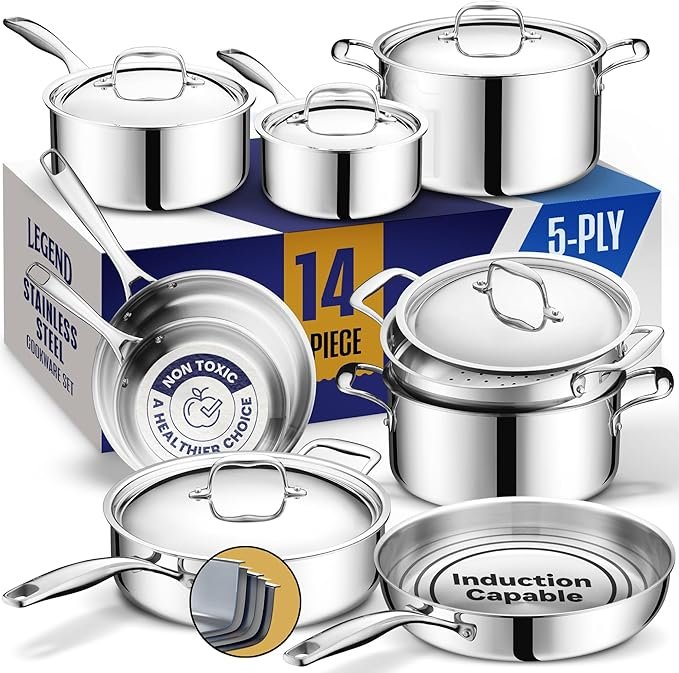 Stainless Steel Kitchen Set