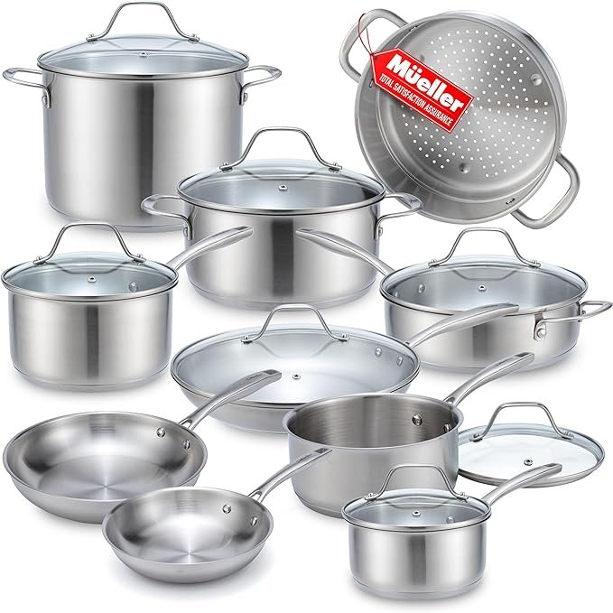 Stainless Steel Kitchen Set