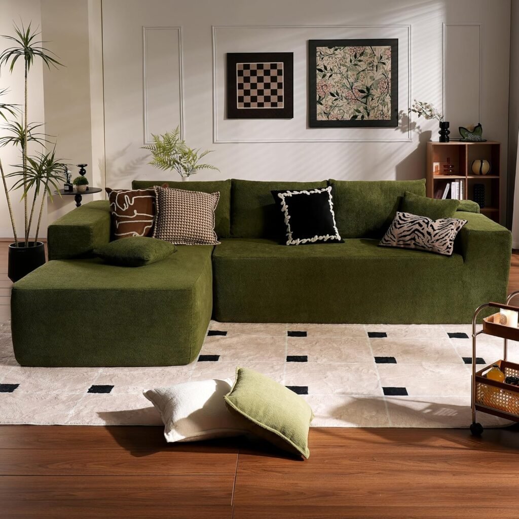 Green Sofa for living room