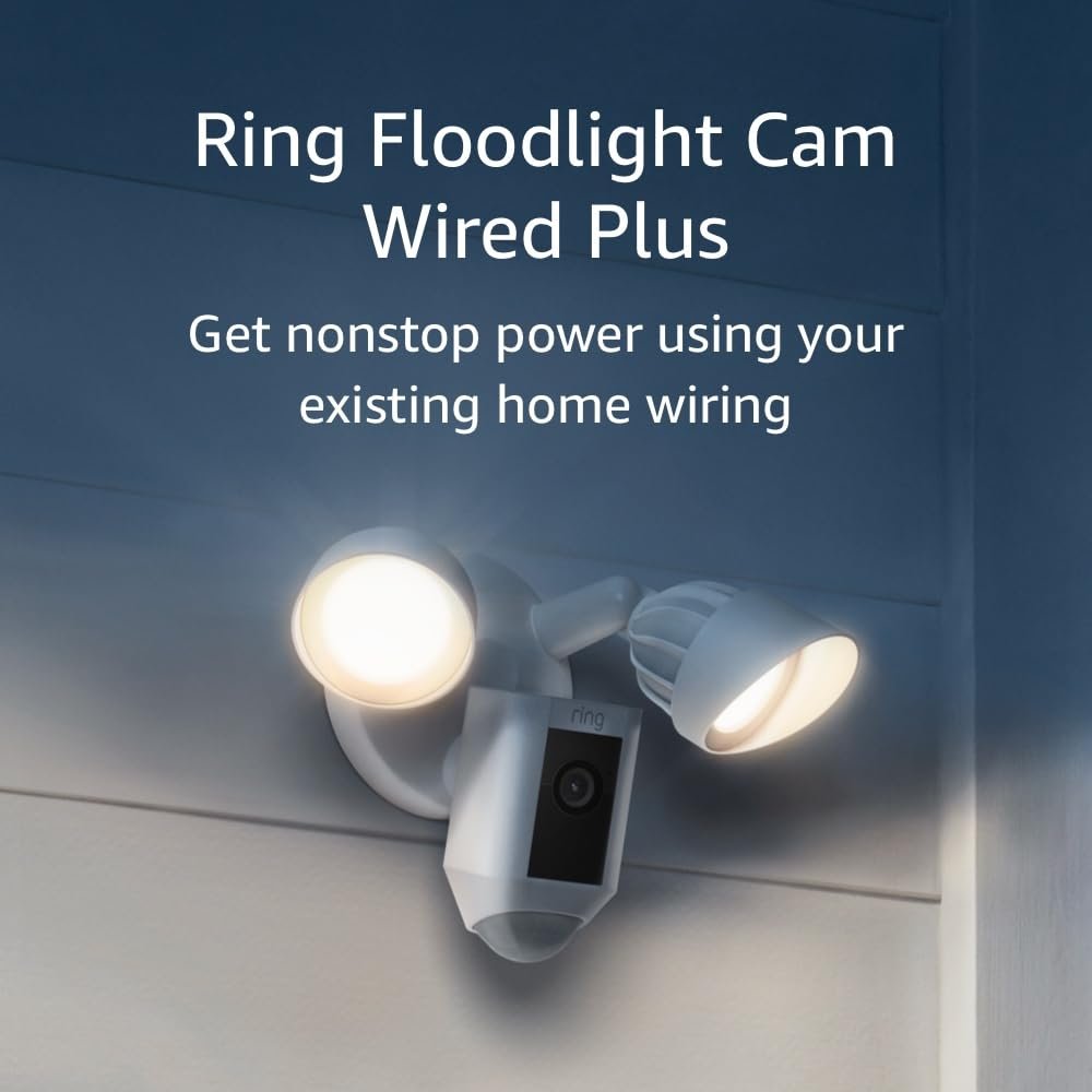 Ring Floodlight Cam Wired Plus