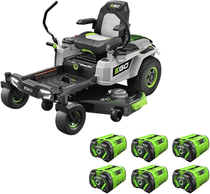 EGO Power+ Electric Riding Lawn Mower, 52"